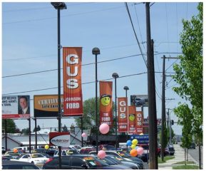 The Best Way To Promote Your Business with Street Light Pole Banner