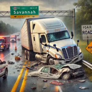 Savannah’s Dangerous Highways: Why Truck Crashes Happen