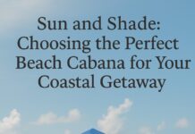 Sun and Shade: Choosing the Perfect Beach Cabana for Your Coastal Getaway